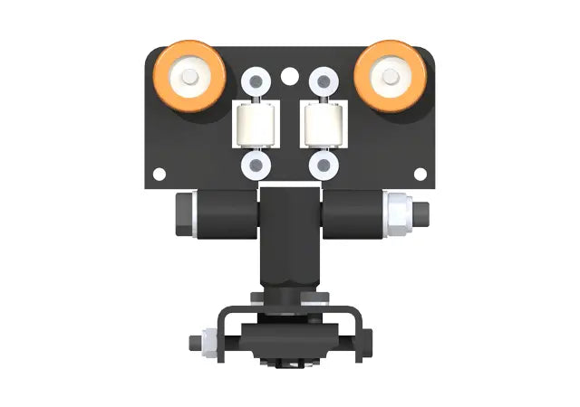 Knight Global Dual Bridge Low Profile End Truck, Capacity 1100 lbs - KG MRES4311 Knight Global