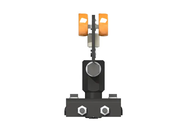 Knight Global Dual Bridge Low Profile End Truck, Capacity 1100 lbs - KG MRES4311 Knight Global