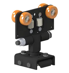 Knight Global Dual Bridge Low Profile End Truck, Capacity 1100 lbs - KG MRES4311 Knight Global