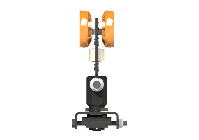 Knight Global Dual Bridge Low Profile End Truck, Capacity 1600 lbs - KG MRES6117 Knight Global