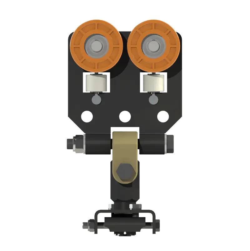 Knight Global Single Bridge End Truck, Capacity 1600 lbs - KG MRES6131 Knight Global