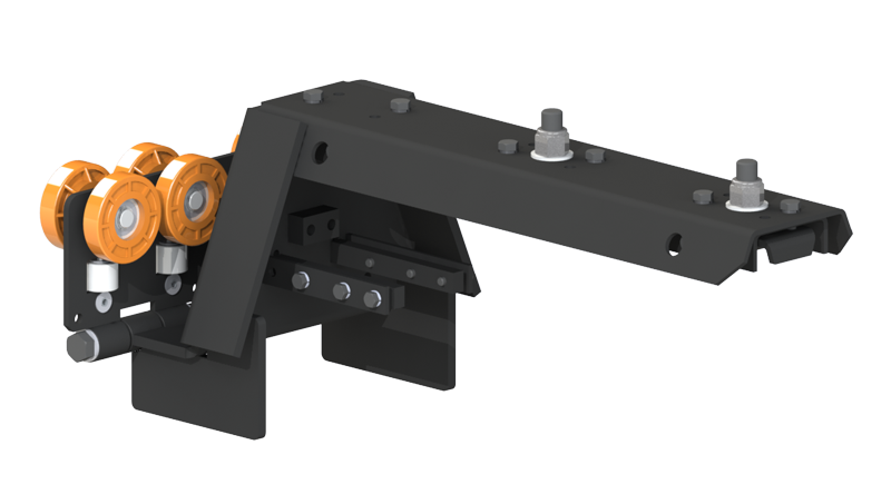 Knight Global Same Plane End Truck, Capacity 1600 lbs - KG MRES6174