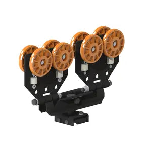 Knight Global Single or Dual Bridge End Truck, Capacity 3000 lbs - KG MRES7718 Knight Global