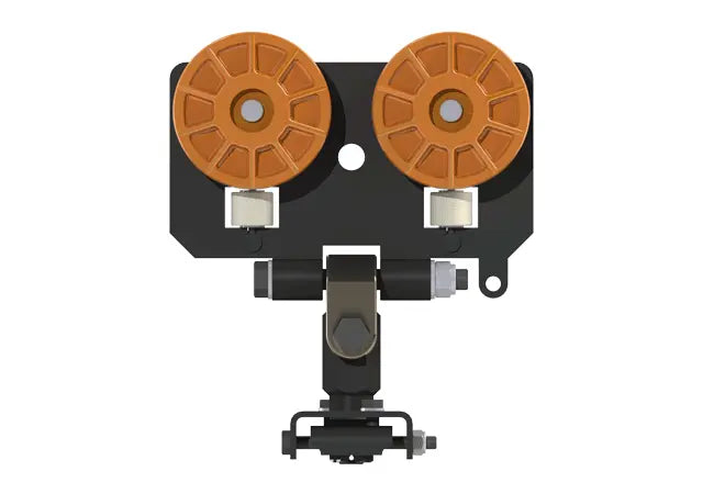 Knight Global Single Bridge Low Profile End Truck, Capacity 3000 lbs - KG MRES7904 Knight Global