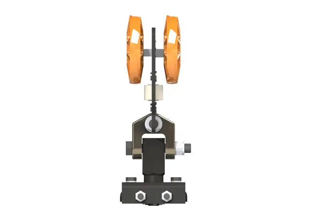 Knight Global Single Bridge Low Profile End Truck, Capacity 3000 lbs - KG MRES7904 Knight Global