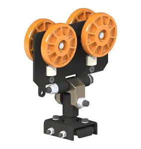 Knight Global Single Bridge Low Profile End Truck, Capacity 3000 lbs - KG MRES7904 Knight Global