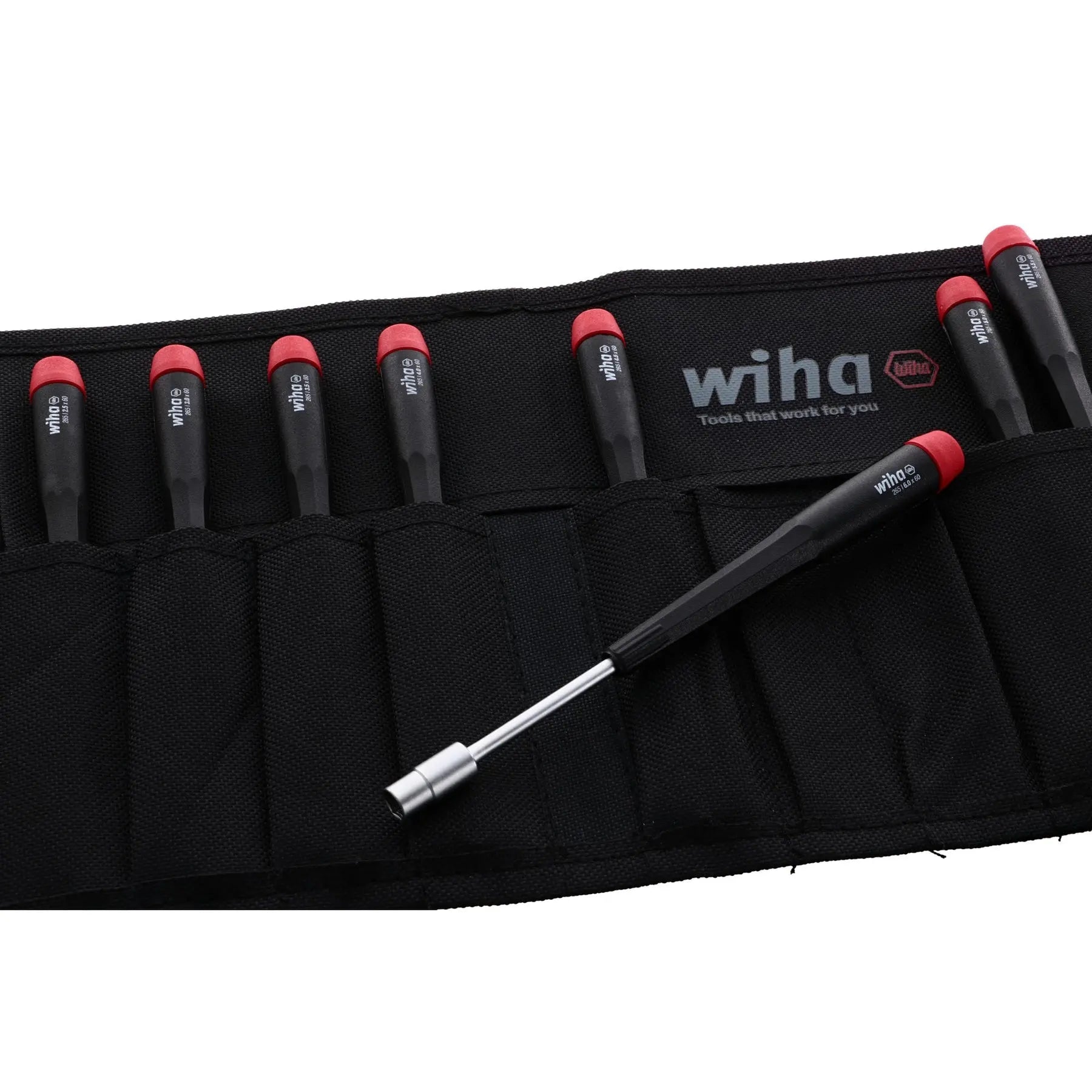 Wiha 26598, Precision Metric Nut Driver 8 Pc. Set Wiha