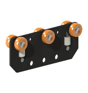 Knight Global Load Trolley for Pneumatic Balancers, Capacity 1100 lbs - KG MRTA4442 Knight Global