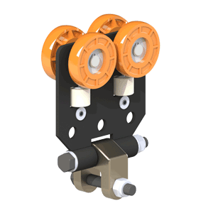 Knight Global Load Trolley with Yoke, Capacity 1600 lbs - KG MRTA6124