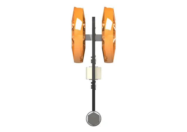 Knight Global Load Trolley with Bosses, Capacity 3000 lbs - KG MRTA7002 Knight Global