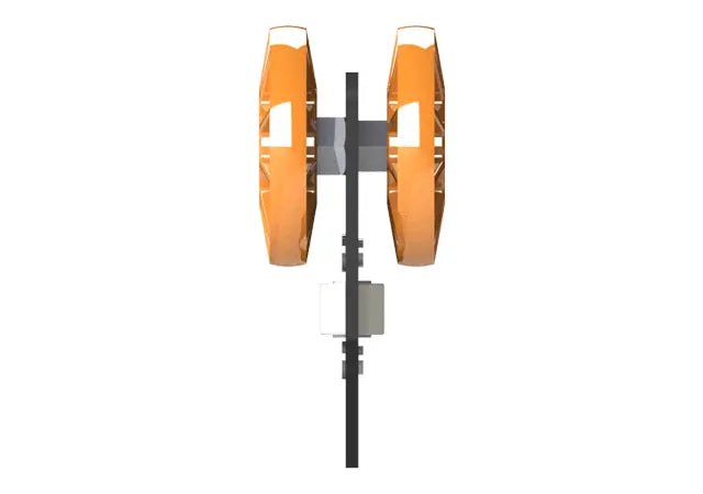 Knight Global Load Trolley for RAD7510 Rail Systems, Capacity 3000 lbs - KG MRTA7706 Knight Global