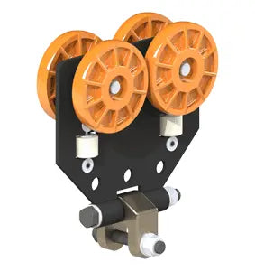 Knight Global Load Trolley with Yoke, Service Temp at 100% Load -20 deg F to 248 deg F, Capacity 3000 lbs - KG MRTA7723 Knight Global