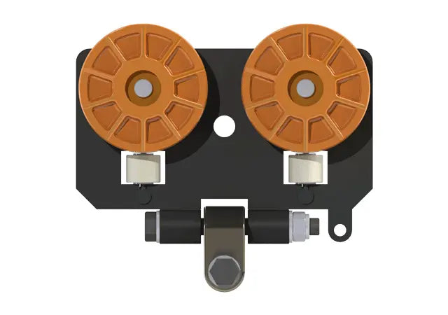 Knight Global Low Profile Load Trolley with Yoke for RAD7510 Rail Systems, Capacity 3000 lbs - KG MRTA7786 Knight Global