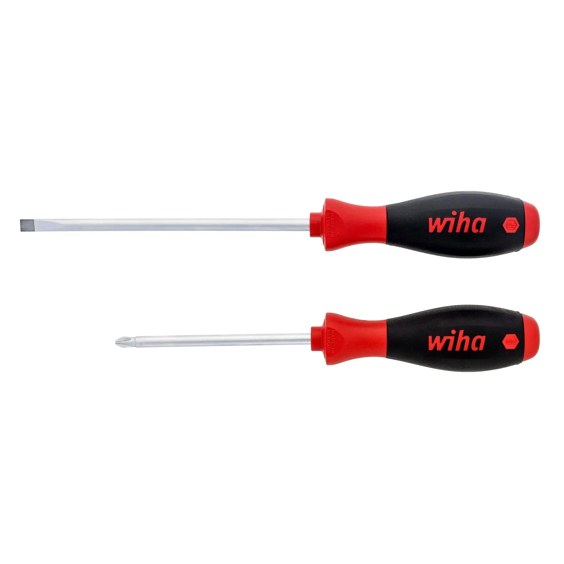 Wiha Set of 2 SoftFinish Slotted and Phillips Screwdriver - WI 30279 Wiha