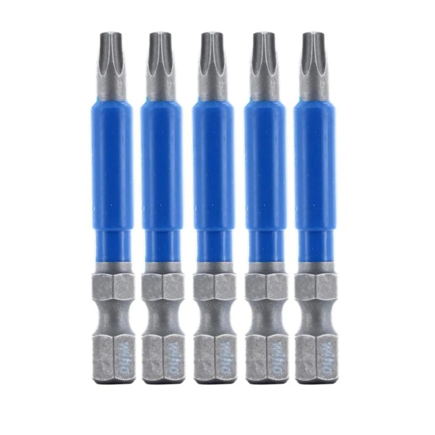 Wiha Set of 5 2 in TerminatorBlue Torx Impact Bits, T15 - WI 70275 Wiha