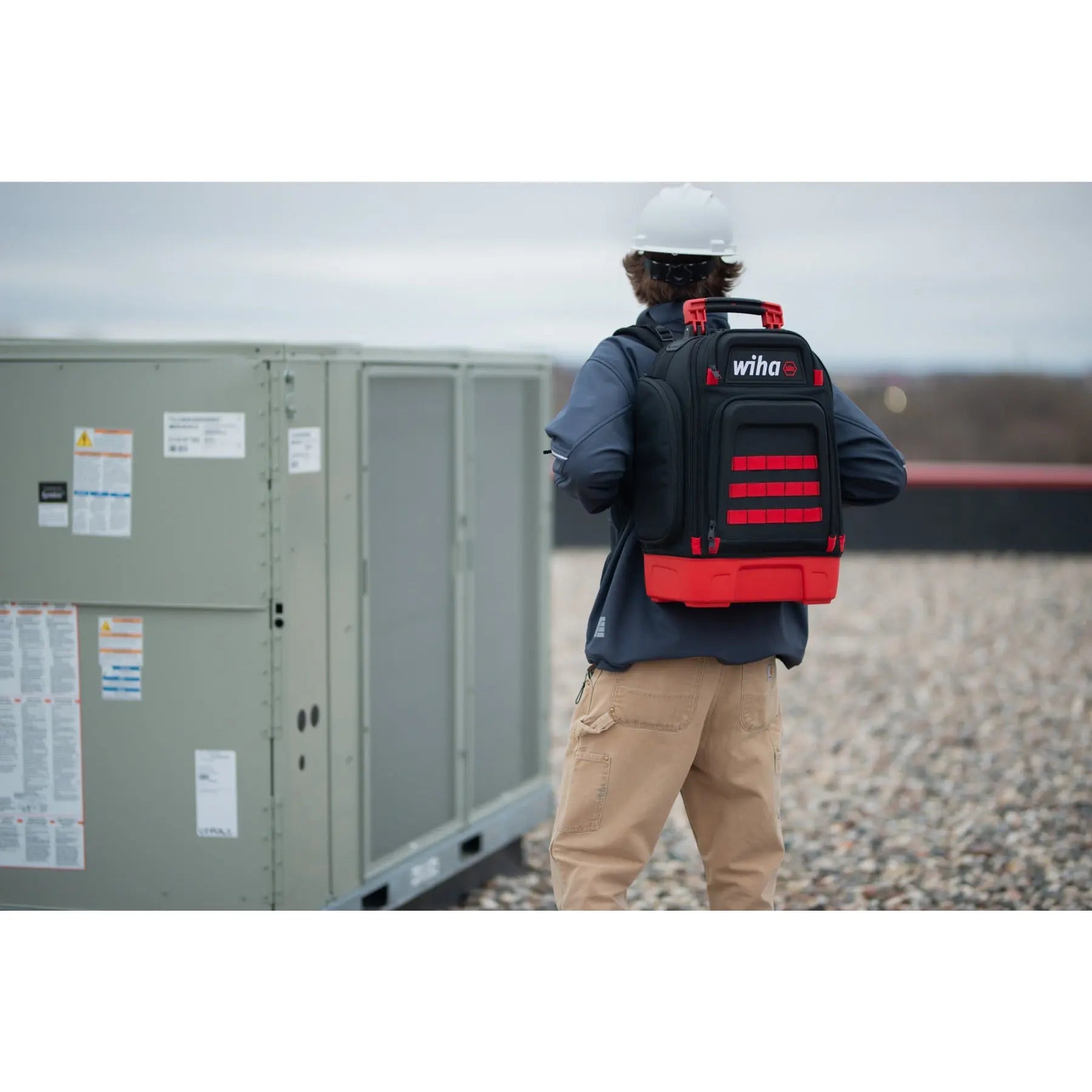 Wiha Set of 48 Insulated Electrician's Tool Kit with Heavy Duty Backpack - WI 91877 Wiha