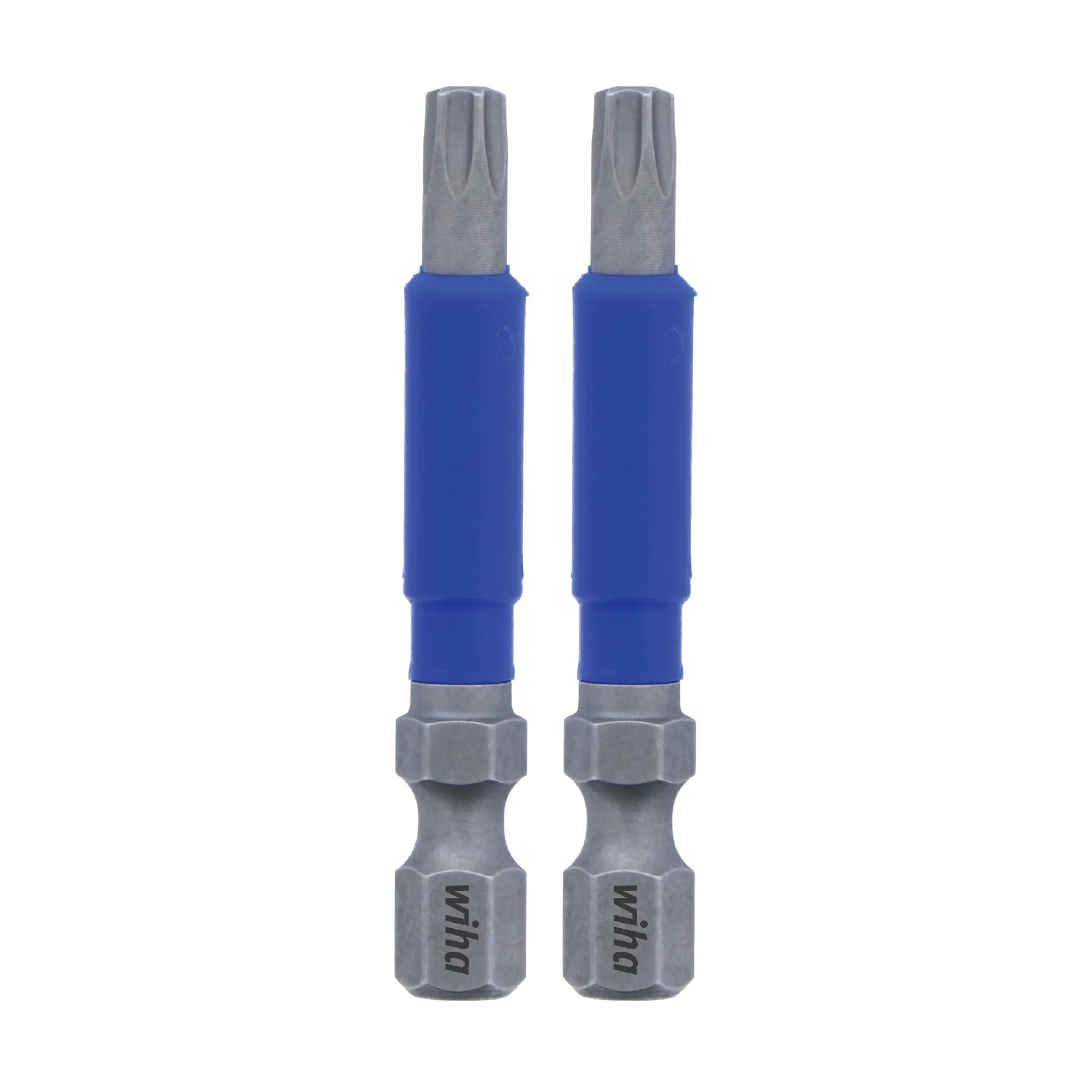 Wiha Set of 2 Terminator Blue Impact Bits, T25 x 2 in - WI 70220 Wiha