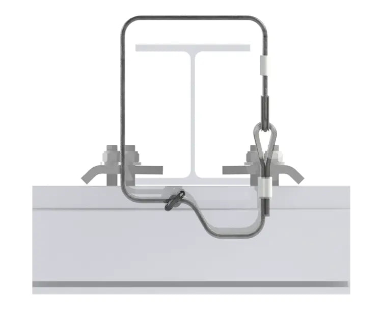 Knight Global Extreme Low Profile Perpendicular Rigid Hanger with Safety Cable Kit - KG NICOMRHS4500 Knight Global