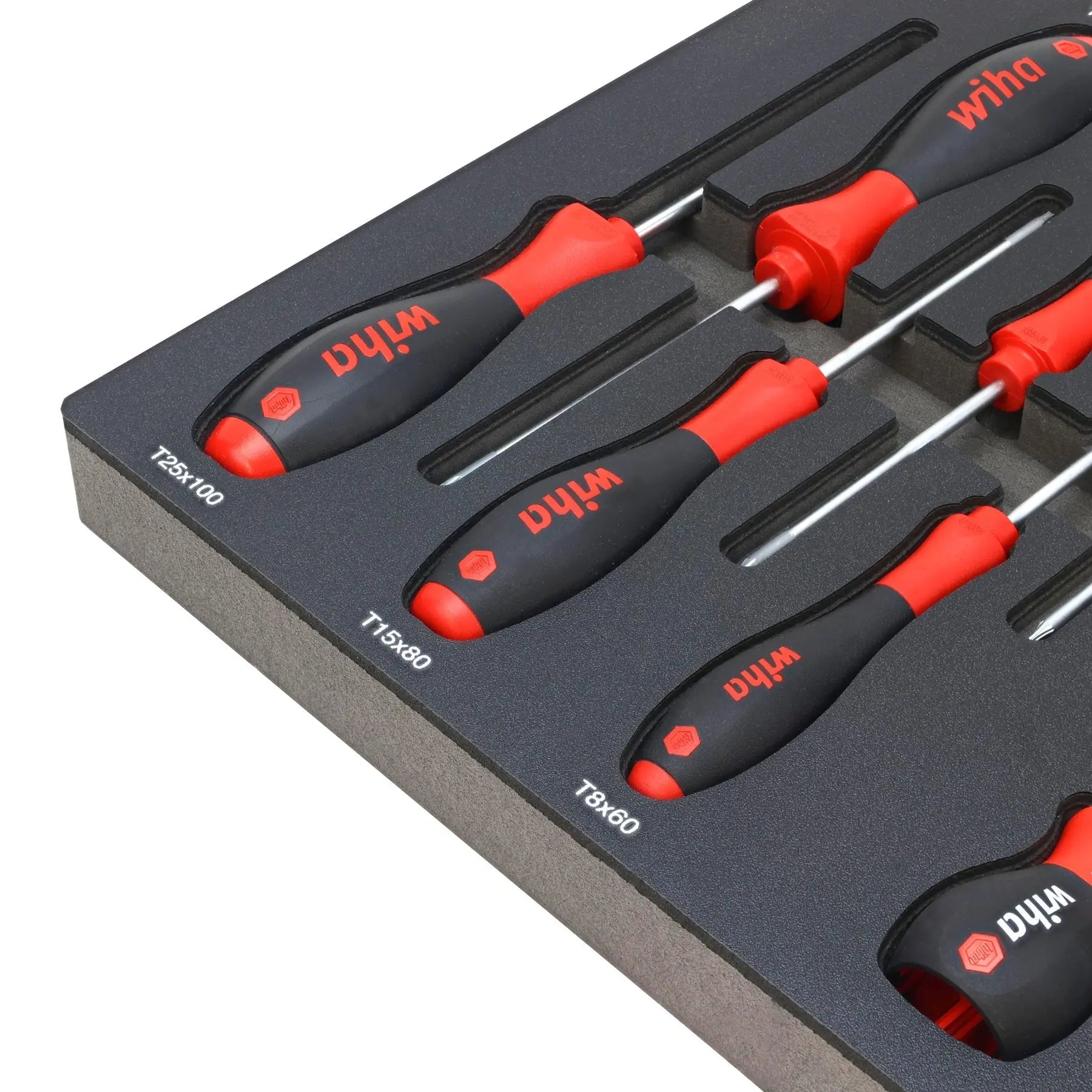 Wiha Set of 45 Knife Maintenance Magnetic Workstation with Tray - WI 91851 Wiha