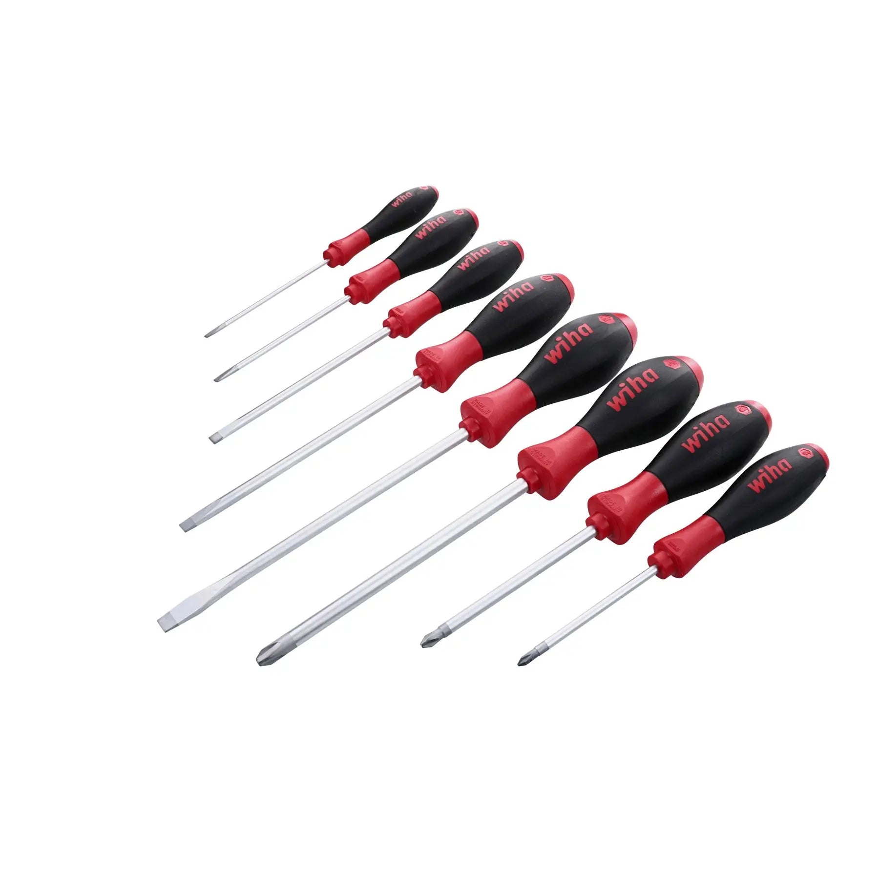 Wiha 30298, SoftFinish® Screwdriver 8 Pc. Set Wiha