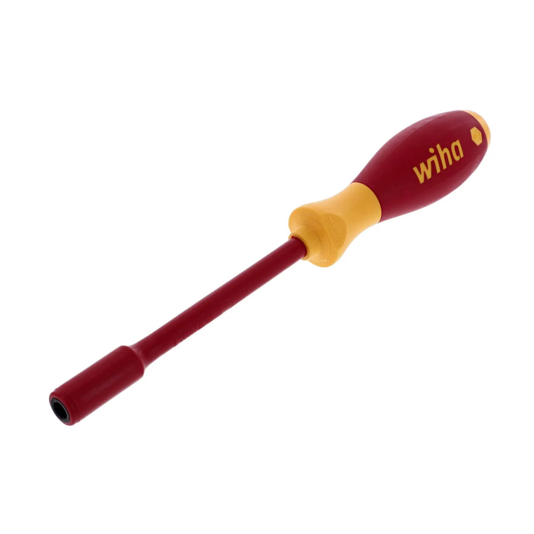 Wiha SoftFinish Insulated Nut Driver, 1/4 in - WI 32263 Wiha