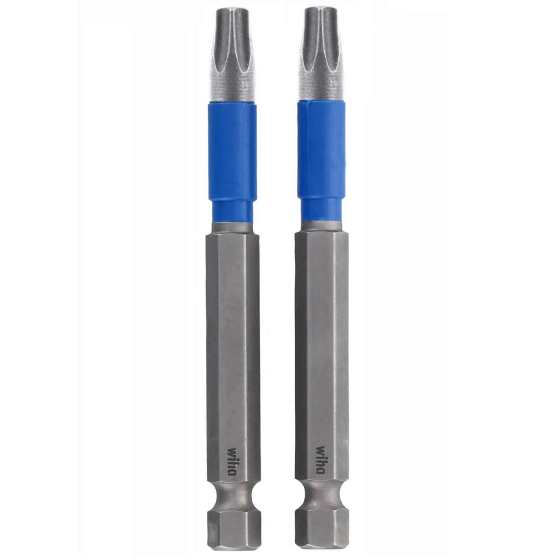 Wiha Set of 2 TerminatorBlue Torx Impact Bits, T15, 3.5 in Length - WI 70318 Wiha