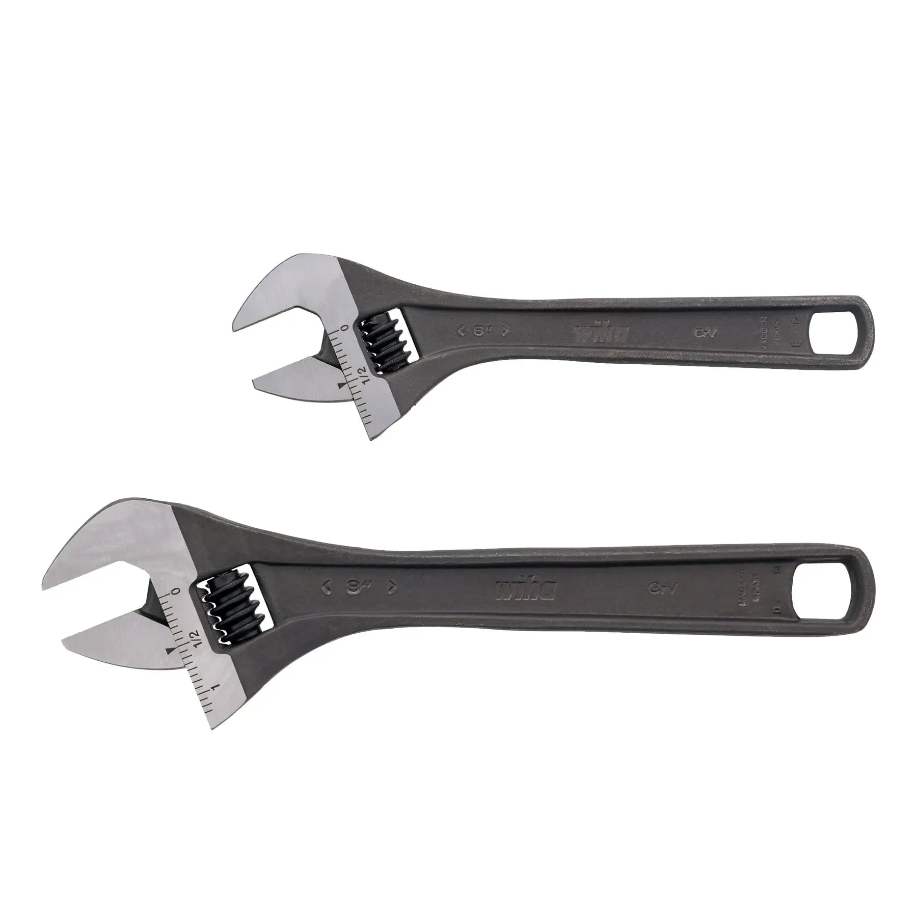 Wiha Set of 2 Adjustable Wrench - WI 76281 Wiha