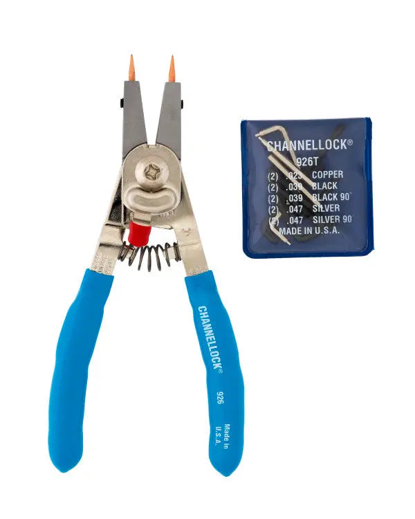 Channellock Convertible Retaining Ring Plier, 6.25 in - CL 926 Pliers Channellock