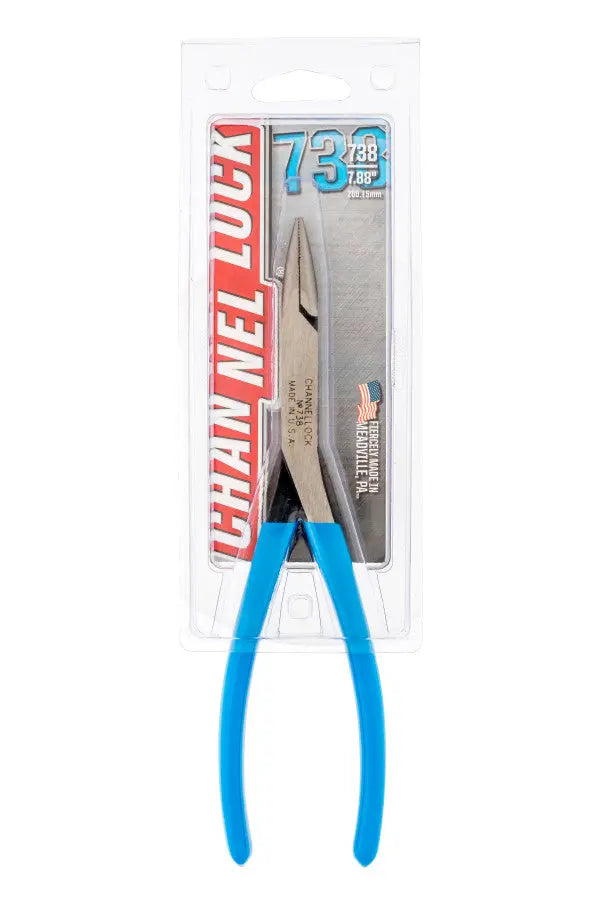 Channellock Long Reach Needle Nose Plier, 7.88 in - CL 738 Channellock