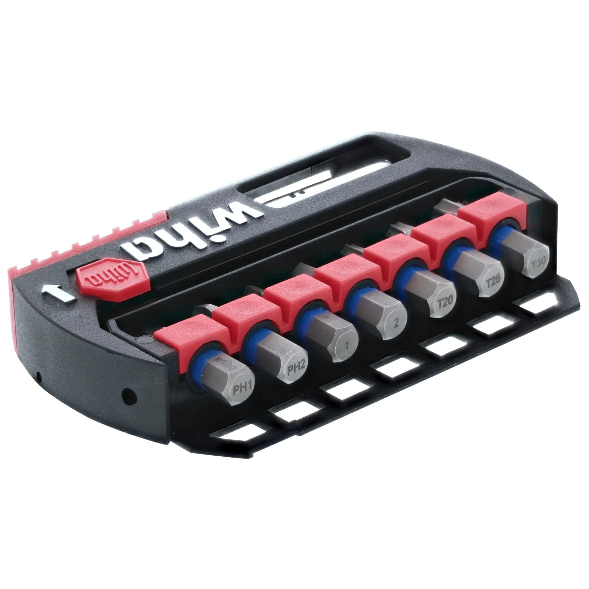 Wiha Set of 8 Terminator Blue Bit Buddy, 1 in - WI 70098 Wiha