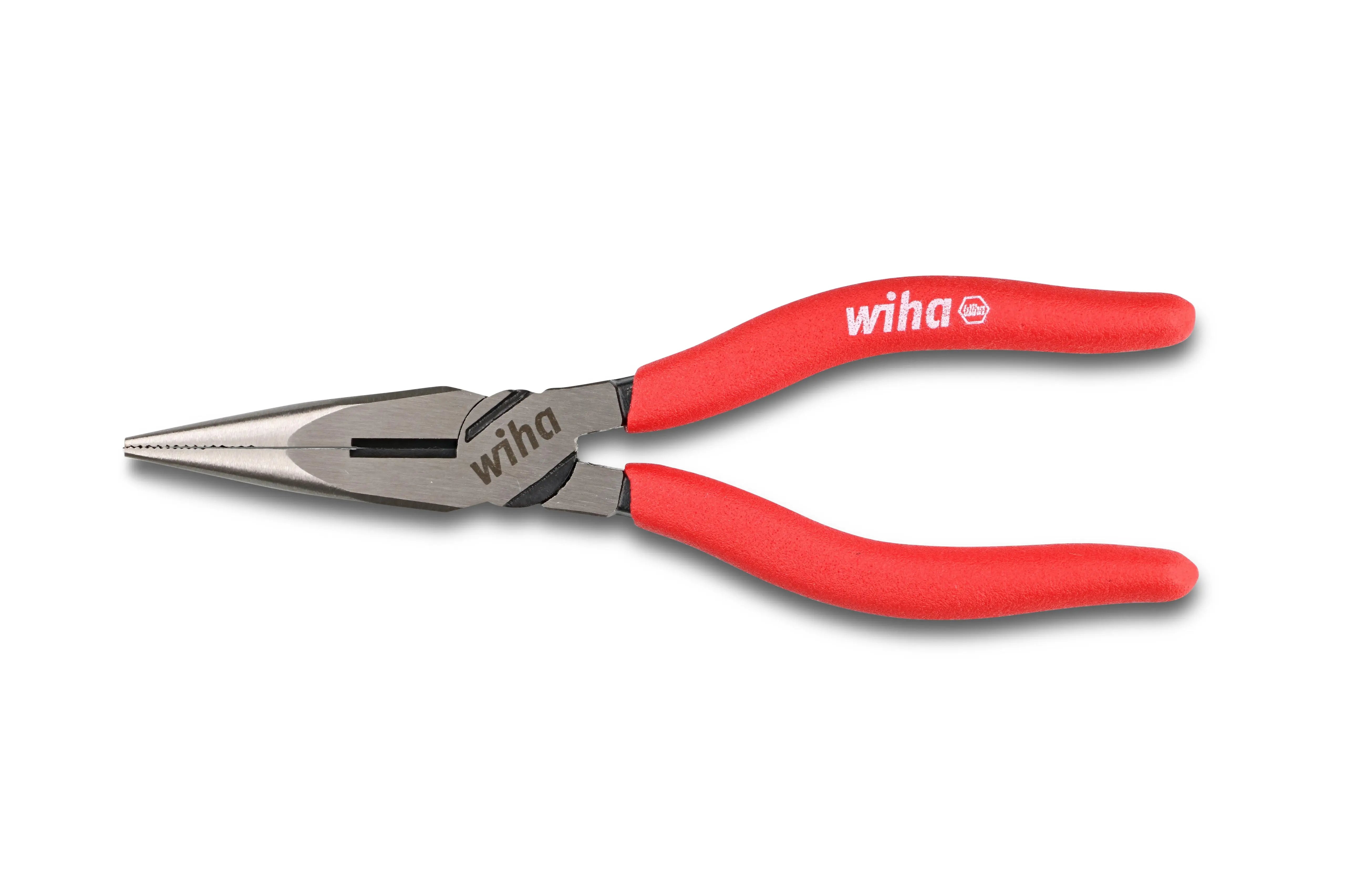 Wiha 32618, Soft Grip Long Nose Pliers 6.3" Wiha