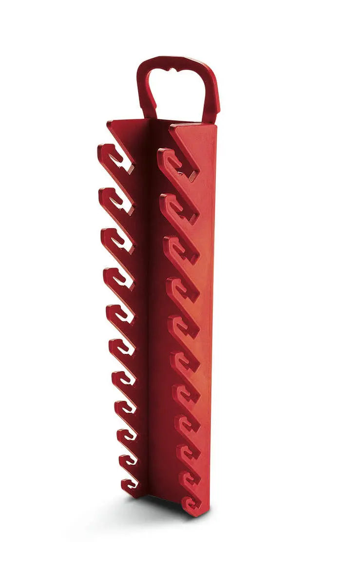 Wright Tool Red Straight Style Wrench Rack, Holds 7 Pieces - WT S1507RACK Wrench Rack Wright Tool