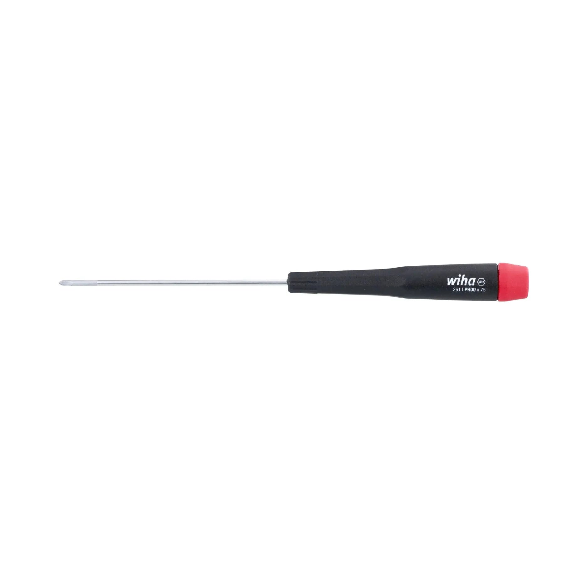 Wiha Precision Phillips Screwdriver, PH00 x 75mm - WI 26104 Wiha