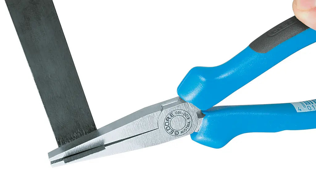 Gedore Chrome-Plated Dip-Insulated Flat-Nose Plier, 160mm - GD 3462994 Gedore