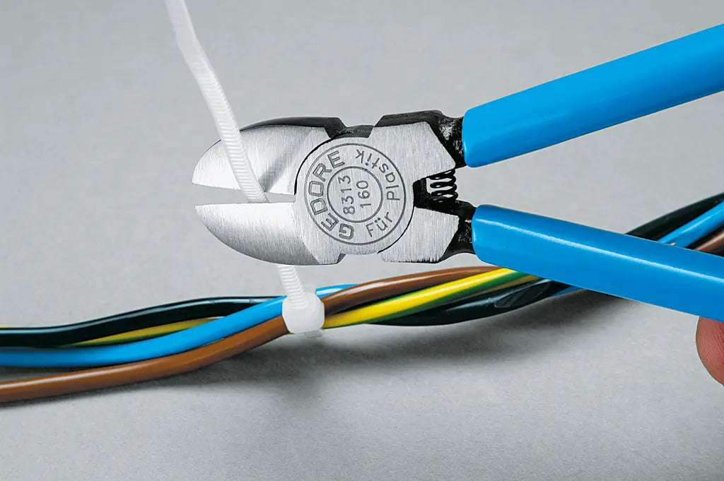 Gedore Chrome-Plated Dip-Insulated Diagonal Cutter for Plastic, 140mm - GD 3463281 Gedore