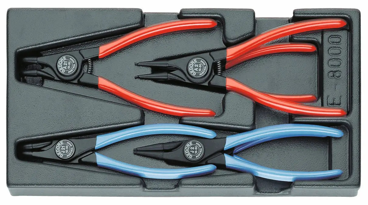 Gedore 1500 ES-8000 Circlip pliers in 1/3 ES tool module 1402196 Gedore