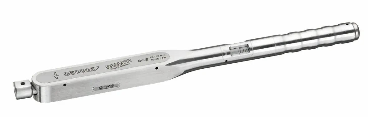 Gedore 7481-01 Torque wrench DREMOMETER B-SE A+S 9x12 25-120 Nm 1427091 Gedore