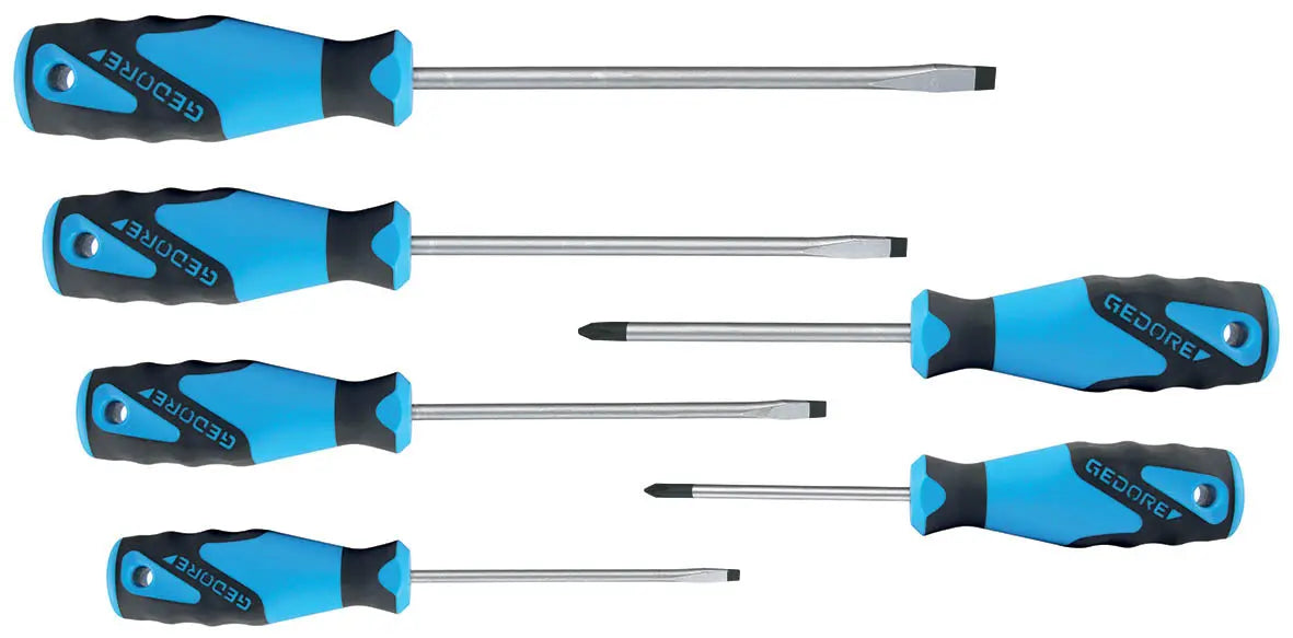 Gedore 2150-2160 PH-06 3C-Screwdriver set 6 pcs IS 4-8 PH 1-2 1482319 Gedore
