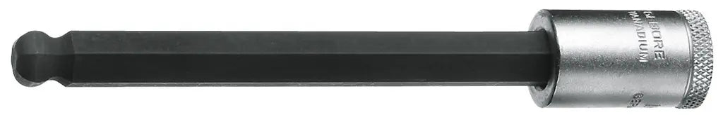 Gedore 3/8 in Long Internal Hexagon Screwdriver Bit Socket, 8mm, 15 - 20 deg Swivel Angle - GD 1505750 Gedore
