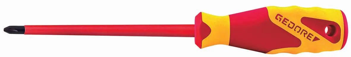 Gedore VDE 2160 PH 0 VDE Screwdriver PH 0 1612107 Gedore