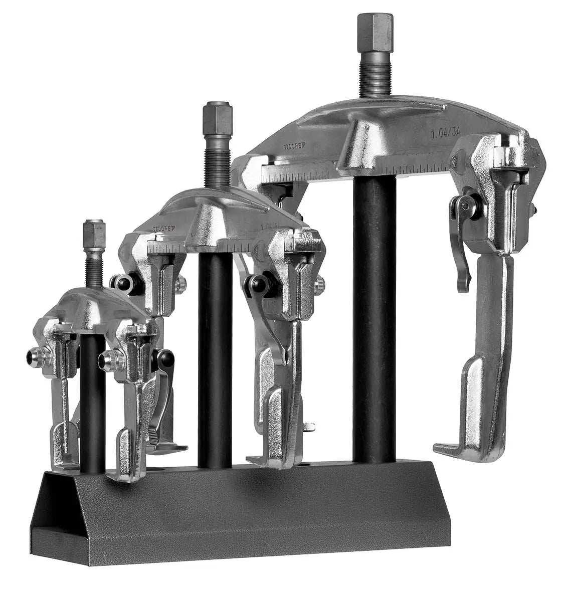 Gedore 1.04/ST Puller set with stand 1.04/1A-1.04/3A 1675982 Gedore