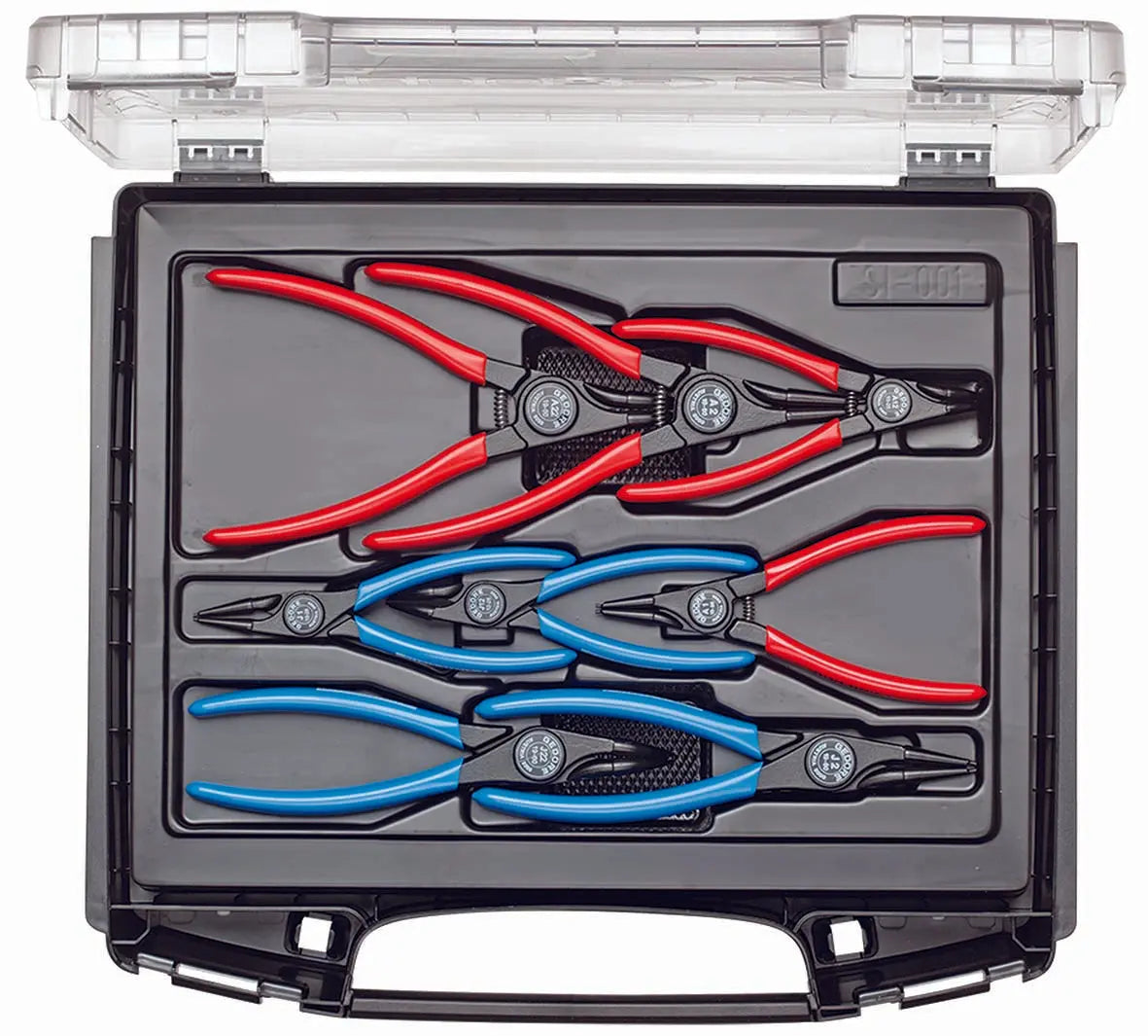 Gedore 1101-001 Set of circlip pliers 8 pcs 1692275 Gedore