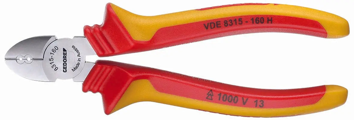 Gedore VDE 8315-160 H VDE Electricians' side cutter with VDE insulating sleeves 160 mm 1742582 Gedore