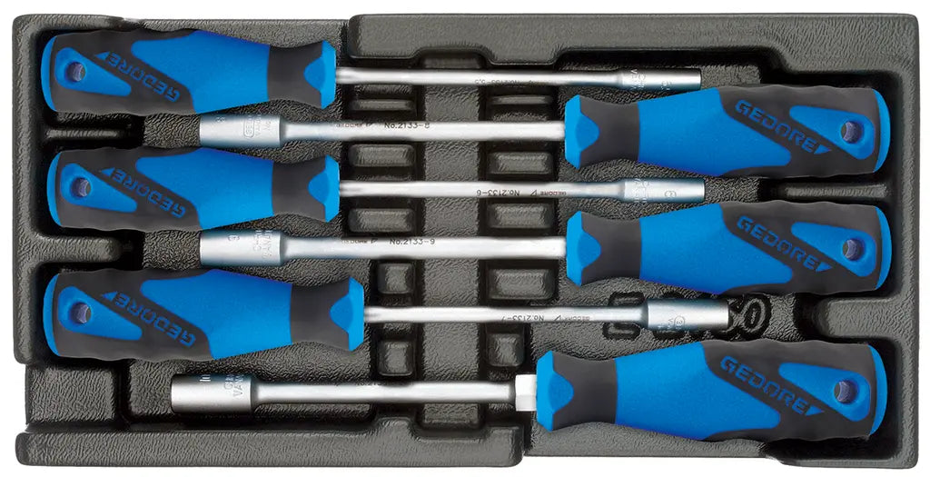 Gedore Set of 6 Socket Wrench with 1/3 ES Tool Module - GD 1751239 Gedore