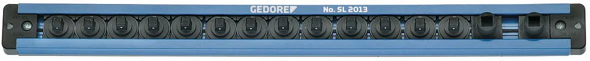 Gedore SL 2013 Tool holding rail 1/4", magnetic, 380 mm 1761080 Gedore