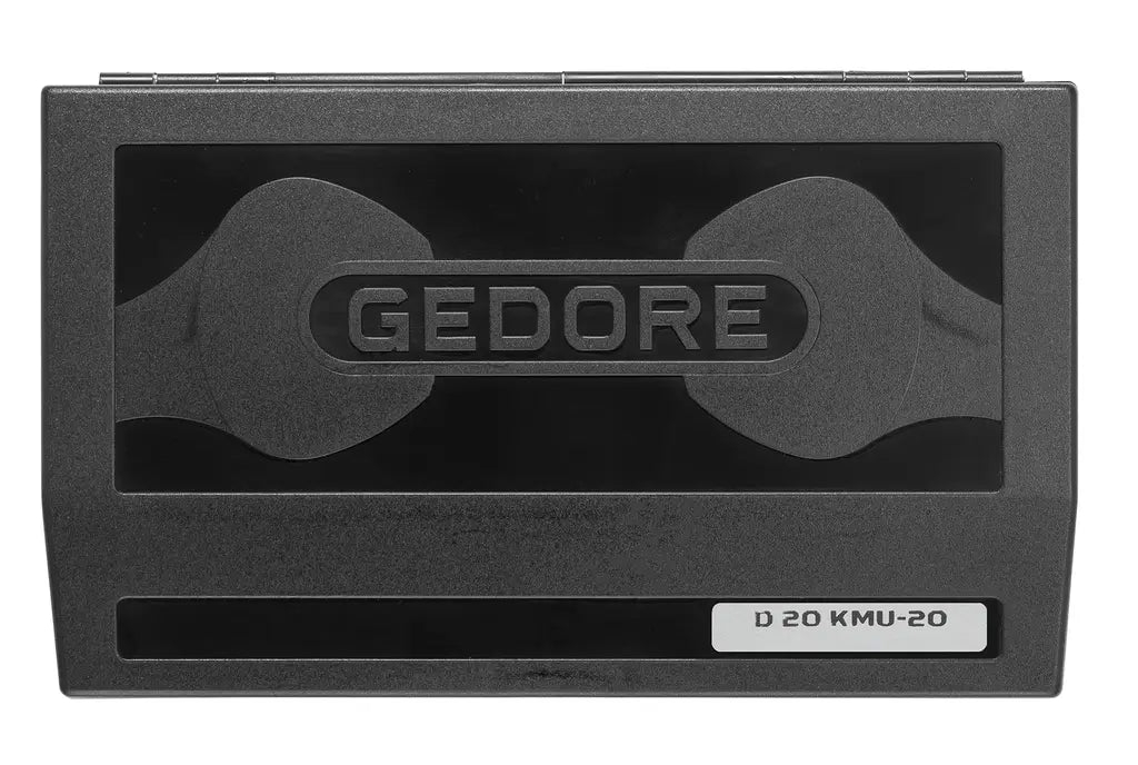 Gedore D 20 KMU-20 Set of 37 1/4 in Socket Wrench, UD-IN-IS-PH-PZ-TX, 4 - 13mm - GD 1822373 Gedore