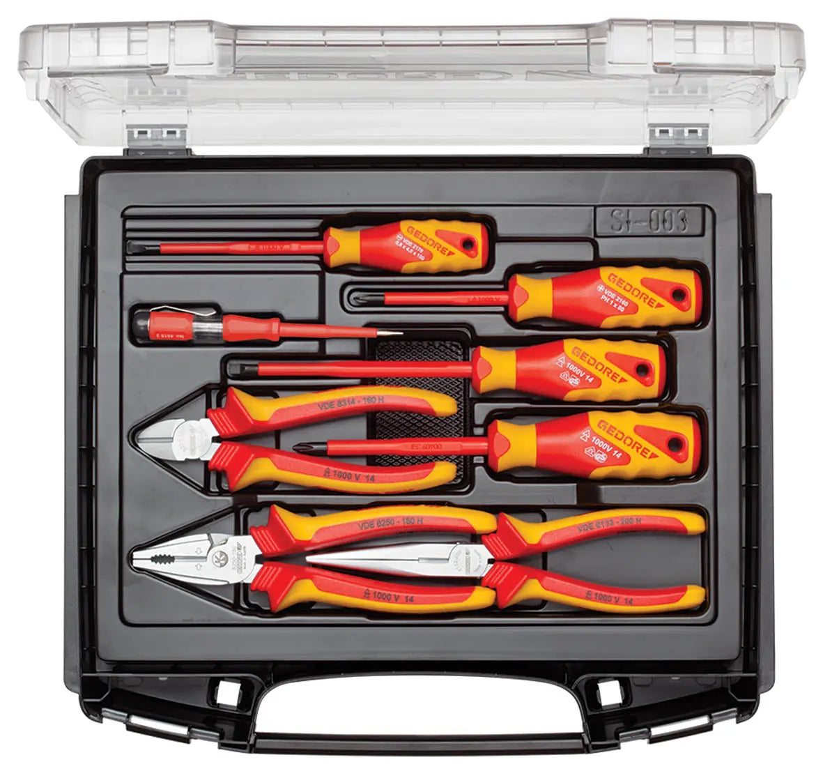 Gedore 1101-003 VDE VDE Tool set 8 pcs in i-BOXX 72 1828045 Gedore
