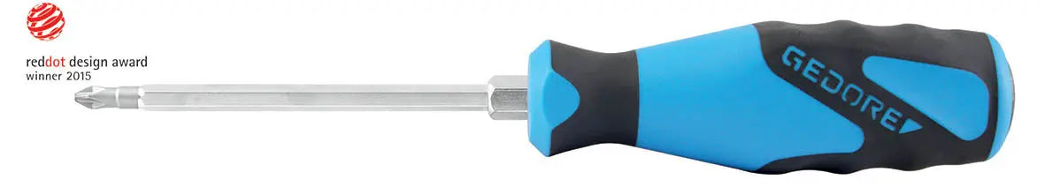 Gedore 2160SK PH 2 3C-Screwdriver with striking cap PH 2 1845306 Gedore