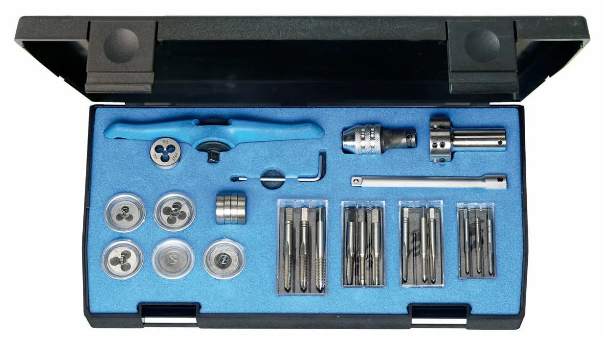 Gedore 8553 Tap and die set M3-M6 1939068 Gedore