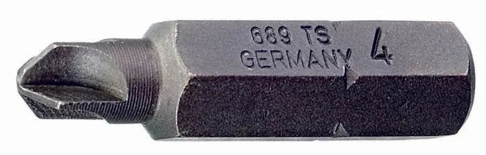 Gedore 689 TS 8 Screwdriver bit 1/4" Four-Wing TORQ-SET 8 mm 1965530 Gedore